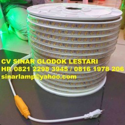 Lampu LED Selang 5730 100m 220v Warmwhite